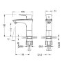 Смеситель для раковины Lemark Nero LM0206C Смеситель для раковины Lemark Nero LM0206C