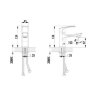 Смеситель для раковины Lemark Plus Shape LM1706C