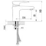 Смеситель для раковины Lemark Status LM4406C