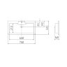Раковина АКВАТОН Сиена М 75 Раковина АКВАТОН Сиена М 75