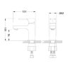 Смеситель для раковины Lemark Aura LM0606C Смеситель для раковины Lemark Aura LM0606C