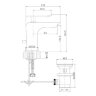 Смеситель для раковины Lemark Contest LM5806CW Смеситель для раковины Lemark Contest LM5806CW