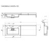 Раковина АКВАТОН Сакура 120